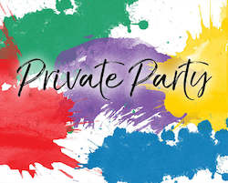 Private Paint Party - Friday 21 July, 1pm