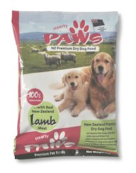 Pet food wholesaling: 60g NZ Premium Dry Dog Food - Lamb Sample Bag
