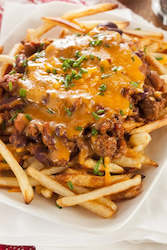 Catering: Cheese Steak Loaded Fries