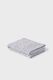 Heirloom Baby Blanket - Geometric Pattern in Cygnet Grey - 100% Merino