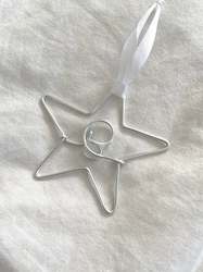 Personalised hanging star