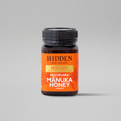 Honey manufacturing - blended: Manuka Multiflora MGO60+
