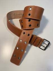 Clothing manufacturing - womens and girls: AW20 CARINE DOUBLE EYELET BELT