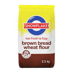 Baking And Cooking: Snowflake Brown Bread Flour 2.5kg