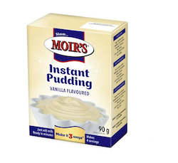 Baking And Cooking: Moir's Instant Pudding Vanilla 90g