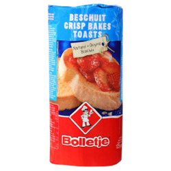 Biscuits And Crackers: Bolletje Crispbakes Original Toasts 125g