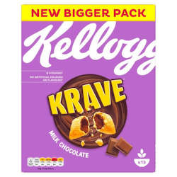 For Breakfast: Kelloggs Krave Milk Chocolate 410g