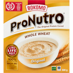 For Breakfast: Bokomo Pronutro Cereal 500g Wholewheat