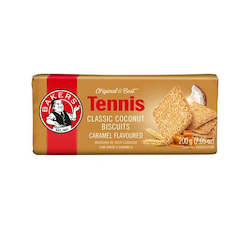 Biscuits And Crackers: Bakers Tennis Biscuits Caramel 200g