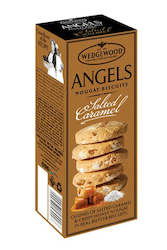 Biscuits And Crackers: Walters Salted Caramel Angel Biscuits 150g