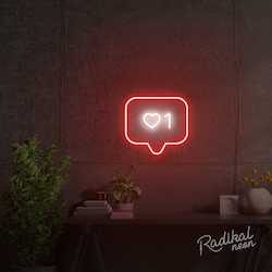 Lets Party: "I like this" Insta-like Neon Sign