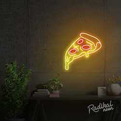 Food: Pizza Pizza Neon Sign