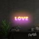 "Vintage Vibes" LOVE Neon Sign