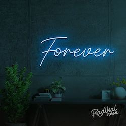 For The Lovers: "4eva" Forever Neon Sign
