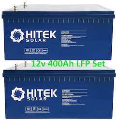 12v 400Ah LFP Lithium Battery (Blue with 200A Max Discharge Current)
