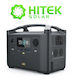 Hitek Portable Solar Generator - 700Wh Lithium Battery Storage