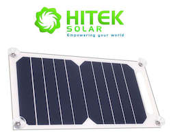 Solar On The Go: 7w Ultra Thin Portable Solar Panel with USB Output