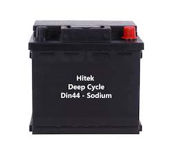Hitek 12v 50Ah Din44 Sodium Deep Cycle 12v EV Lead Replacement Battery (for Kia …