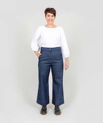 Clothing manufacturing - womens and girls: The Sailor Jeans - Indigo