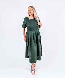 Clothing manufacturing - womens and girls: Lily Pleated Dress