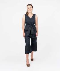 Clothing manufacturing - womens and girls: Forever Playsuit Denim - Blueblack