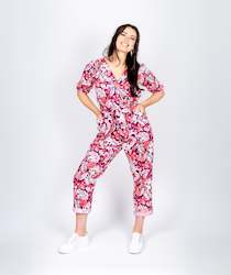 Clothing manufacturing - womens and girls: Jubilee Floral Jumpsuit