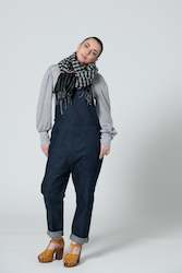 Clothing manufacturing - womens and girls: 'Work It' Overalls - Indigo