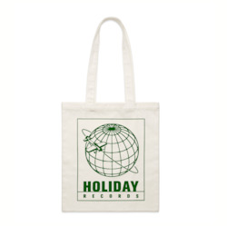 Tote Bag - Natural/Forest Green