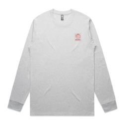 Recorded media manufacturing and publishing: Logo Long sleeve T-shirt â Grey