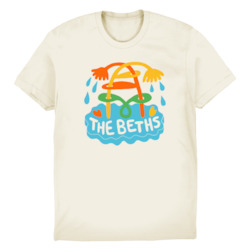 Recorded media manufacturing and publishing: The Beths – Sunshower T-shirt
