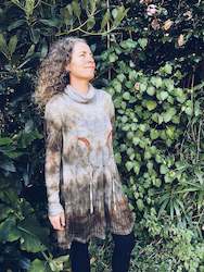 Merino Wool: Rusty Eucalyptus Dress - Merino M/L