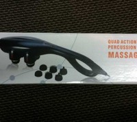Handheld massager with 4 massage point LC2016