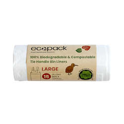 Ecobags: Compostable/Biodegradable Bin Liners 36L