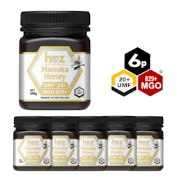 6 x UMF 20+ Manuka Honey | 250g
