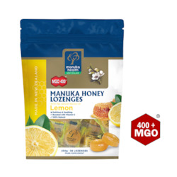Manuka Honey MGO 400+ Lozenges with Lemon | 250g