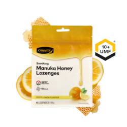 Manuka Honey Lozenges Lemon with Propolis | 40s