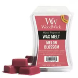 Home Fragrance Body Care: WAX MELT - MELON BLOSSOM - WOODWICK