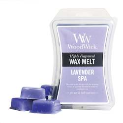 Home Fragrance Body Care: WAX MELT - LAVENDER SPA -WOODWICK