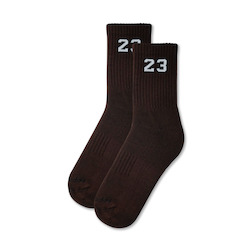 Jordan 23 Socks - Dark Mocha
