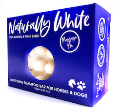 Naturally Whiteâ¢ Massage Soap Bar - For Horses and Dogs BeeKind NZ