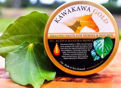 Dog Health: Kawakawa Gold Salve with Manuka Honey