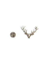 Jewellery: Silver Stag Pin