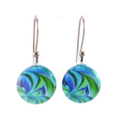 Jewellery: Turquoise Petals Earrings