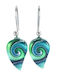 Turquoise Mystic Wave Flow Earrings