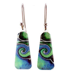 Jewellery: Turquoise Mystic Wave Earrings