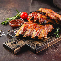 Butchery: NZ Pork Spare Ribs (2 per pack) 1.2kg