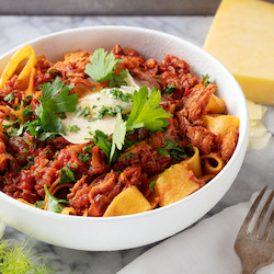 Pulled Pork & Fennel Ragu with Pappardelle