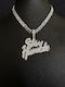 Stay Humble Pendant white gold