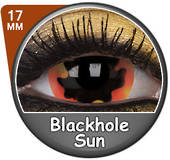 ColourVue Crazy lens 17mm Range: Blackhole sun