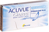Contact Lenses: Jnj acuvue oasys for astigmatism